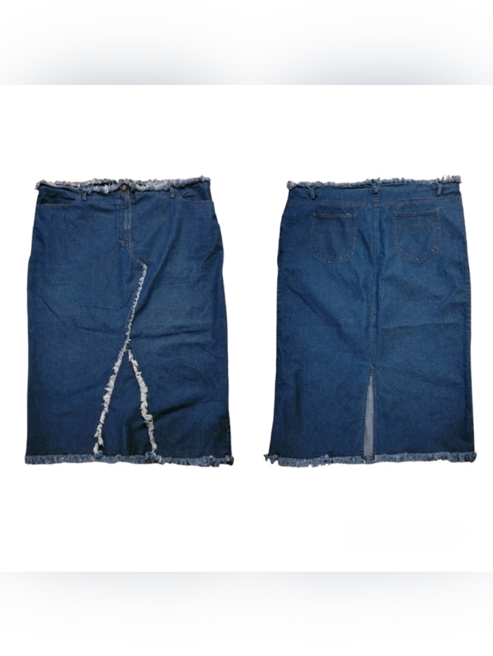 VTG Jeans Junction Denim Skirt Sz 3X